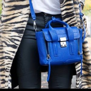 3.1 Phillip lim mini pashli crossbody in cobalt blue